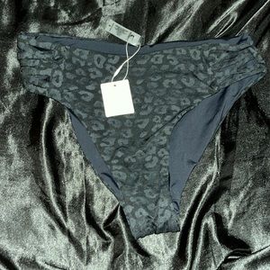 New! TiniBikini high waisted cheetah print bottoms